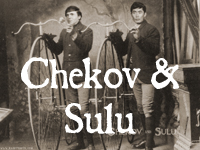 Steampunk / Victorian Chekov and Sulu